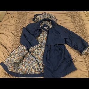 Totes navy blue rain boat